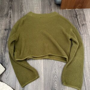 Wild Fable Olive Knit Sweater